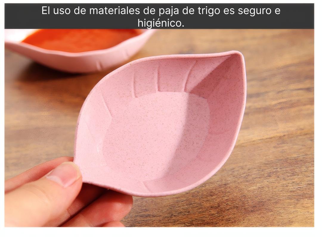 Platos para salsas domésticos con diseño creativo japonés - Hechos de paja de trigo, versátiles para uso en la cocina. Platos para comida y condimentos. Platos para salsas domésticos con diseño creativo japonés - Hechos de paja de trigo, versátiles para uso en la cocina. Platos para comida y condimentos.