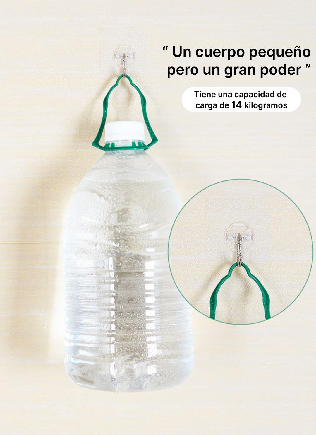 Ganchos transparentes multifuncionales - Estantes para almacenamiento. Ideal para uso en hogar, habitaciones, paredes, puertas y gabinetes. Ganchos transparentes multifuncionales - Estantes para almacenamiento. Ideal para uso en hogar, habitaciones, paredes, puertas y gabinetes.